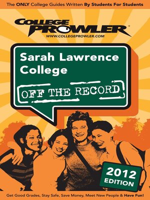 cover image of Sarah Lawrence College 2012